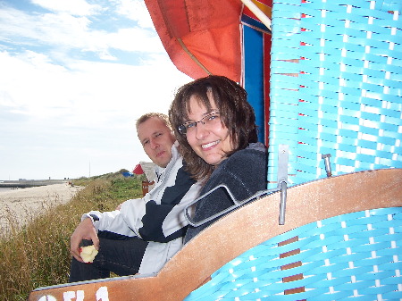 Am Strand von Hooksiel